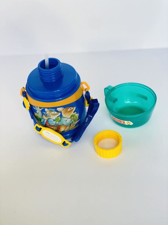 Picture of 19071- KIDS BOTTLE WITH NAMETAG + STRAW AND CLOSURE CUP